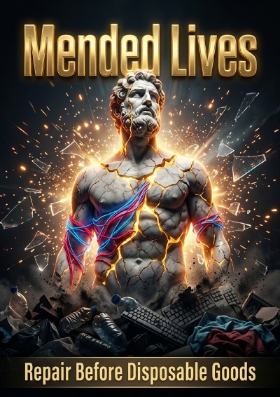 'Cover von Mended Lives'-Cover