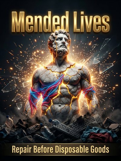 'Cover von Mended Lives'-Cover