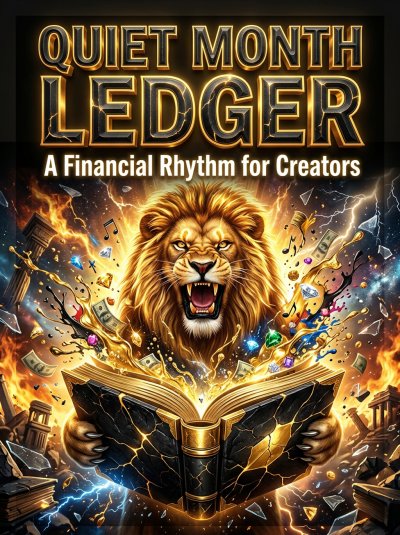 'Cover von Quiet Month Ledger'-Cover