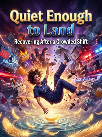 'Cover von Quiet Enough to Land'-Cover