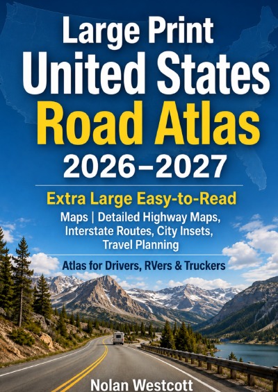 'Cover von Large Print United States Road Atlas 2026–2027'-Cover
