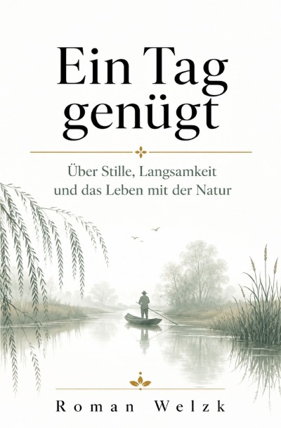 'Cover von Ein Tag genügt: Eine Liebeserklärung an den Spreewald – Über Stille, Langsamkeit und das Leben mit der Natur'-Cover