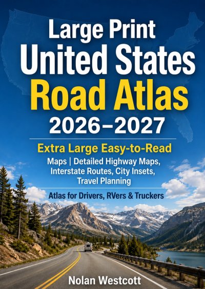 'Cover von Large Print United States Road Atlas 2026–2027'-Cover