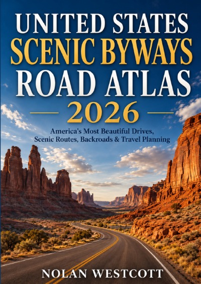 'Cover von United States Scenic Byways Road Atlas 2026'-Cover