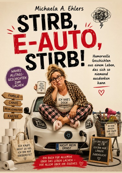 'Cover von Stirb, E-Auto, stirb'-Cover