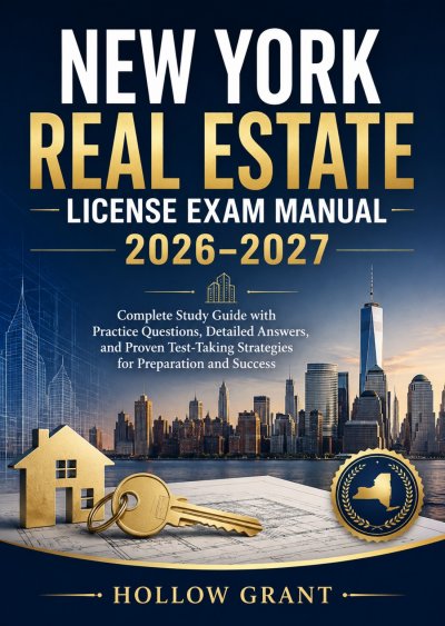 'Cover von New York Real Estate License Exam Manual 2026–2027'-Cover