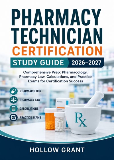 'Cover von Pharmacy Technician Certification Study Guide 2026–2027'-Cover