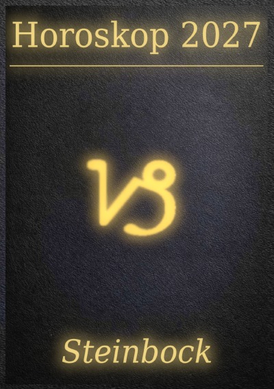 'Cover von Horoskop 2027 – Steinbock'-Cover