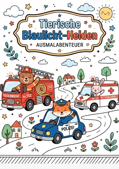 'Cover von Tierische Blaulicht-Helden'-Cover