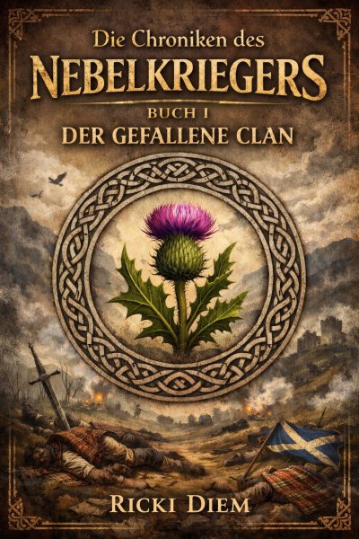 'Cover von Chroniken des Nebelkriegers  BUCH I –  DER GEFALLENE CLAN'-Cover