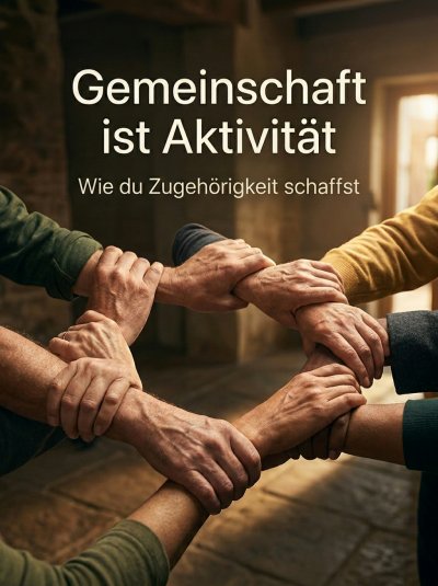 'Cover von Gemeinschaft ist Aktivität'-Cover