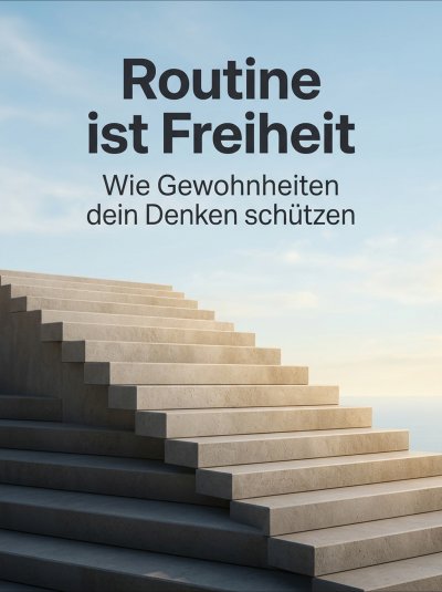 'Cover von Routine ist Freiheit'-Cover