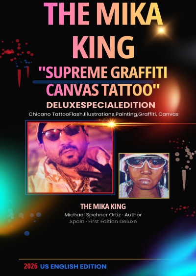 'Cover von The Mika King — Supreme Graffiti Canvas Tattoo Deluxe Special Edition US ENGLHIS'-Cover