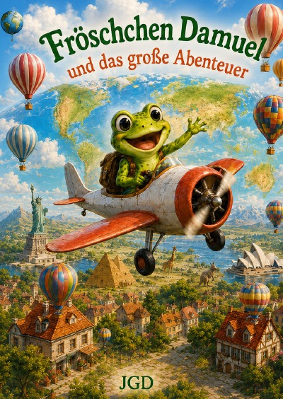 'Cover von Fröschchen Damuel und das große Abenteuer'-Cover