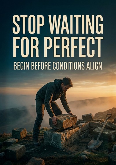 'Cover von Stop Waiting for Perfect'-Cover