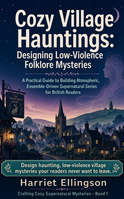 'Cover von Cozy Village Hauntings: Designing Low‑Violence Folklore Mysteries'-Cover