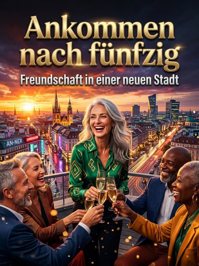 'Cover von Ankommen nach fünfzig'-Cover