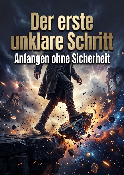 'Cover von Der erste unklare Schritt'-Cover