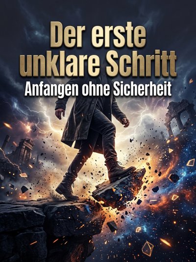 'Cover von Der erste unklare Schritt'-Cover