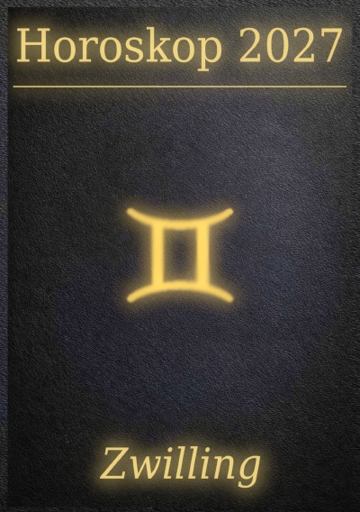'Cover von Horoskop 2027 – Zwillinge'-Cover