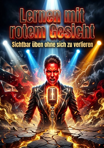 'Cover von Lernen mit rotem Gesicht'-Cover