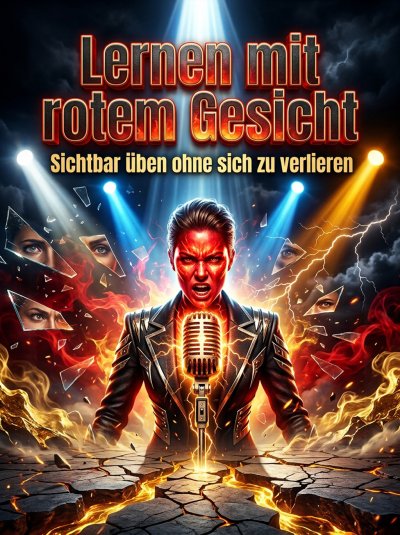 'Cover von Lernen mit rotem Gesicht'-Cover