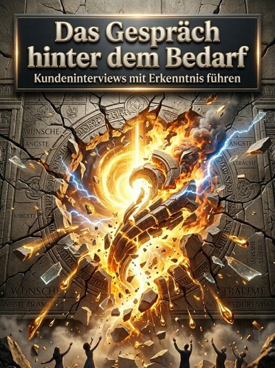 'Cover von Das Gespräch hinter dem Bedarf'-Cover