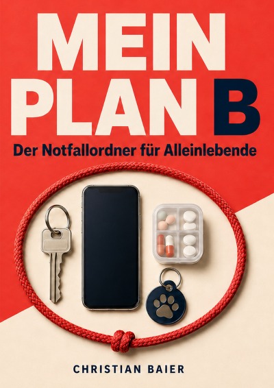 'Cover von Mein Plan B – Der Notfallordner für Alleinlebende'-Cover