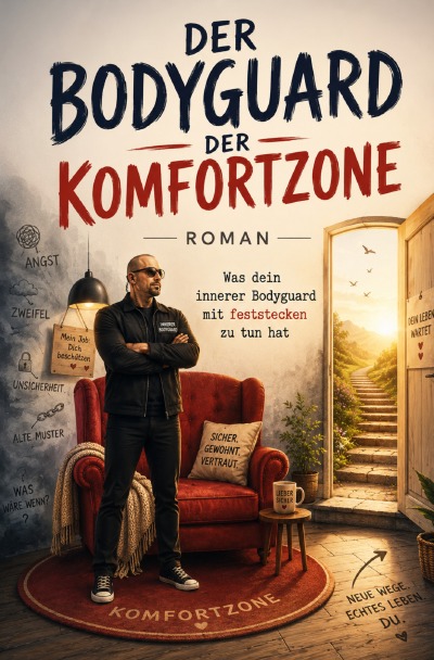 'Cover von Der Bodyguard der Komfortzone – Was dein innerer Bodyguard mit feststecken zu tun hat'-Cover