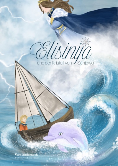 'Cover von Elisinija und der Kristall von Sanjawa'-Cover