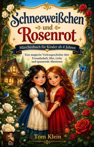 'Cover von Schneeweißchen und Rosenrot – Märchenbuch für Kinder ab 4 Jahren'-Cover