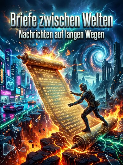 'Cover von Briefe zwischen Welten'-Cover