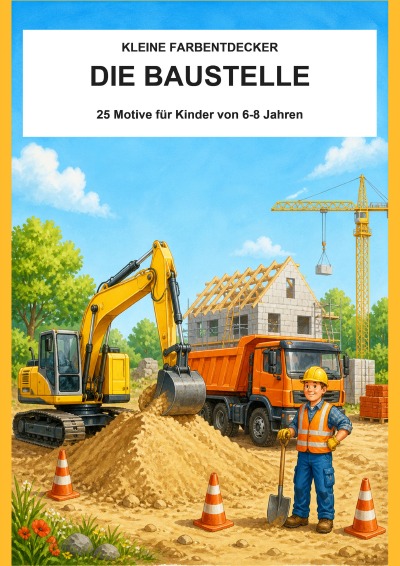'Cover von Kleine Farbentdecker – Die Baustelle'-Cover
