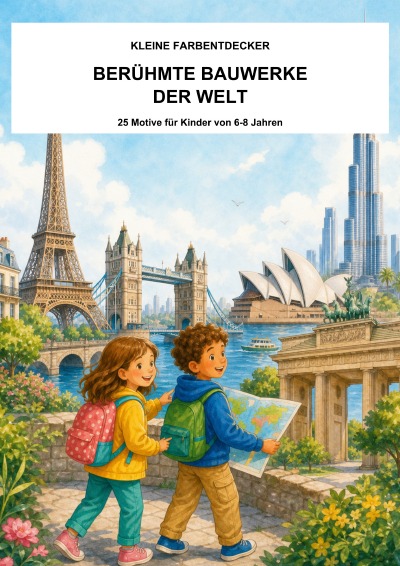 'Cover von Kleine Farbentdecker – Berühmte Bauwerke der Welt'-Cover