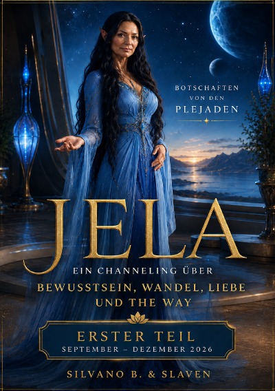 'Cover von JELA – Botschaften von den Plejaden'-Cover