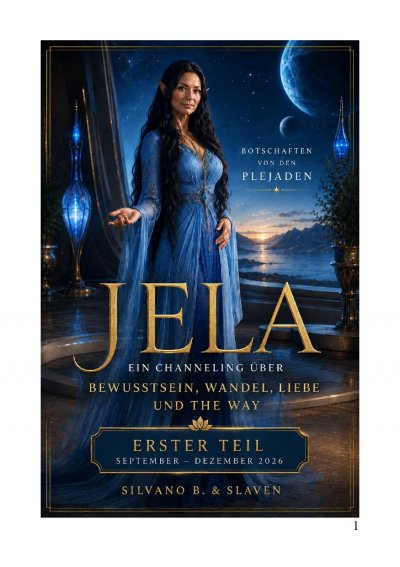 'Cover von JELA – Botschaften von den Plejaden'-Cover