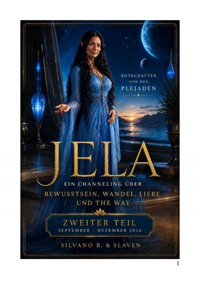 'Cover von JELA – Botschaften von den Plejaden II'-Cover
