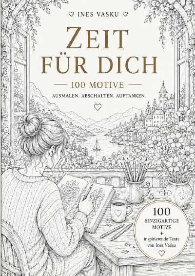 'Cover von Ausmahlbuch: Zeit Für Dich'-Cover