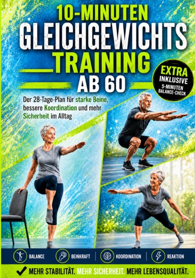 'Cover von 10 Minuten Gleichgewichtstraining ab 60'-Cover