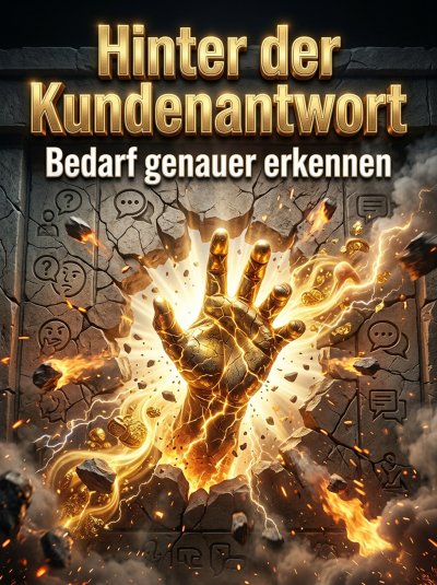 'Cover von Hinter der Kundenantwort'-Cover