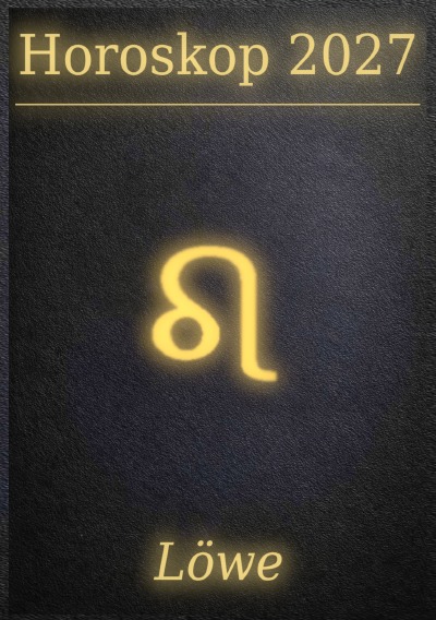 'Cover von Horoskop 2027 – Löwe'-Cover