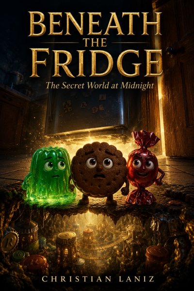 'Cover von Beneath the Fridge: The Secret World at Midnight'-Cover