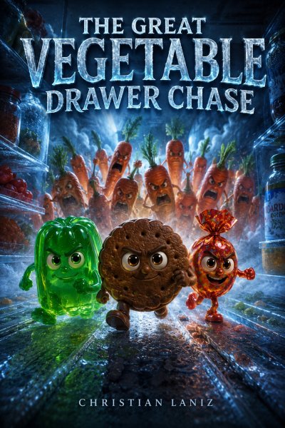 'Cover von The Great Vegetable Drawer Chase'-Cover