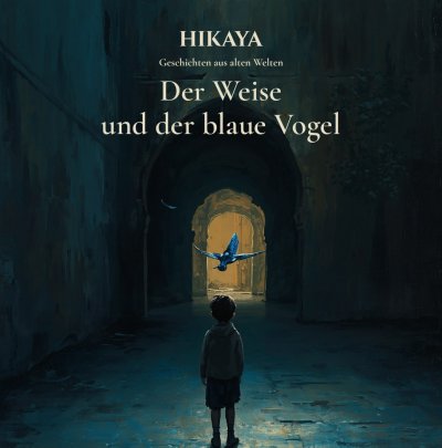 'Cover von Der Weise und der blaue Vogel'-Cover