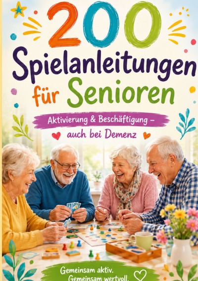 'Cover von 200 Spielanleitungen für Senioren'-Cover