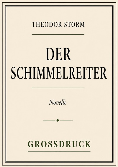 'Cover von Der Schimmelreiter'-Cover