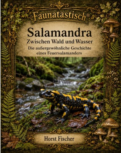 'Cover von Faunatastisch® #31  Salamandra – Zwischen Wald und Wasser'-Cover