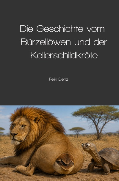 'Cover von Die Geschichte vom Bürzellöwen und der Kellerschildkröte'-Cover