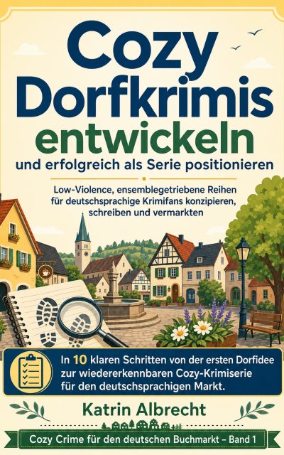 'Cover von Cozy Dorfkrimis entwickeln und erfolgreich als Serie positionieren'-Cover
