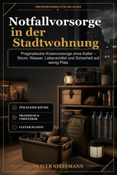 'Cover von Notfallvorsorge in der Stadtwohnung'-Cover